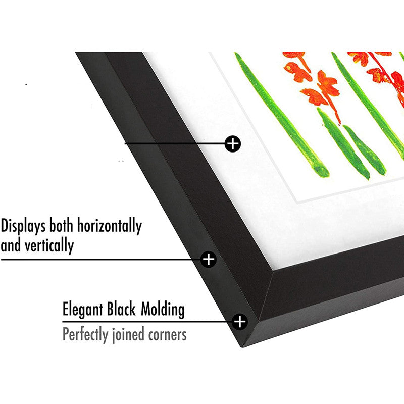 Children Art Frametory Projects 8.3x11.8 Kids Art Frames Front Opening Acrylic Material For Drawing Paintings Pictures