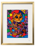 Glitter Whiskers — Limited Edition 5×7 Art Print
