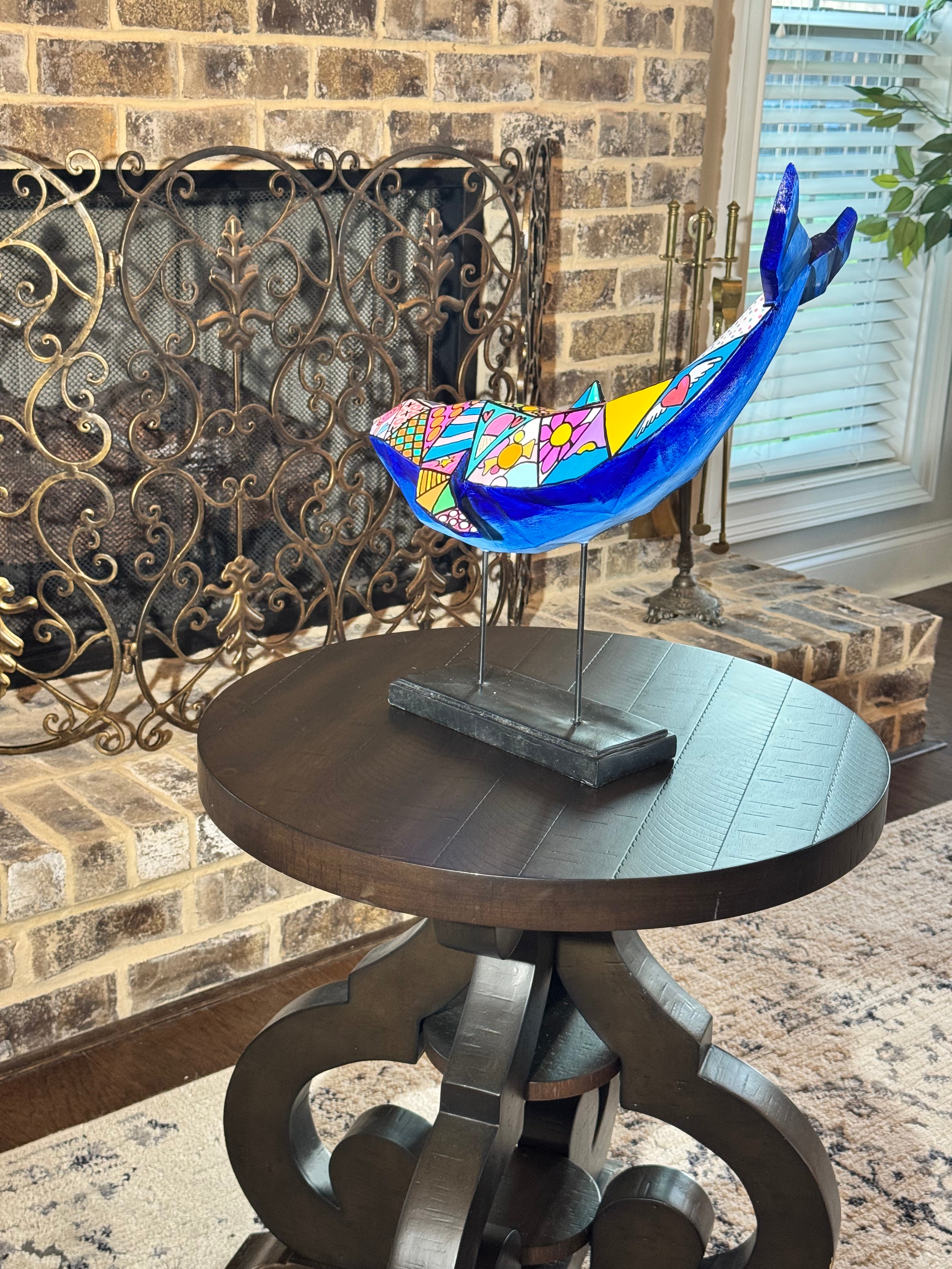 Good Vibes — Original One-of-One Whale Sculpture