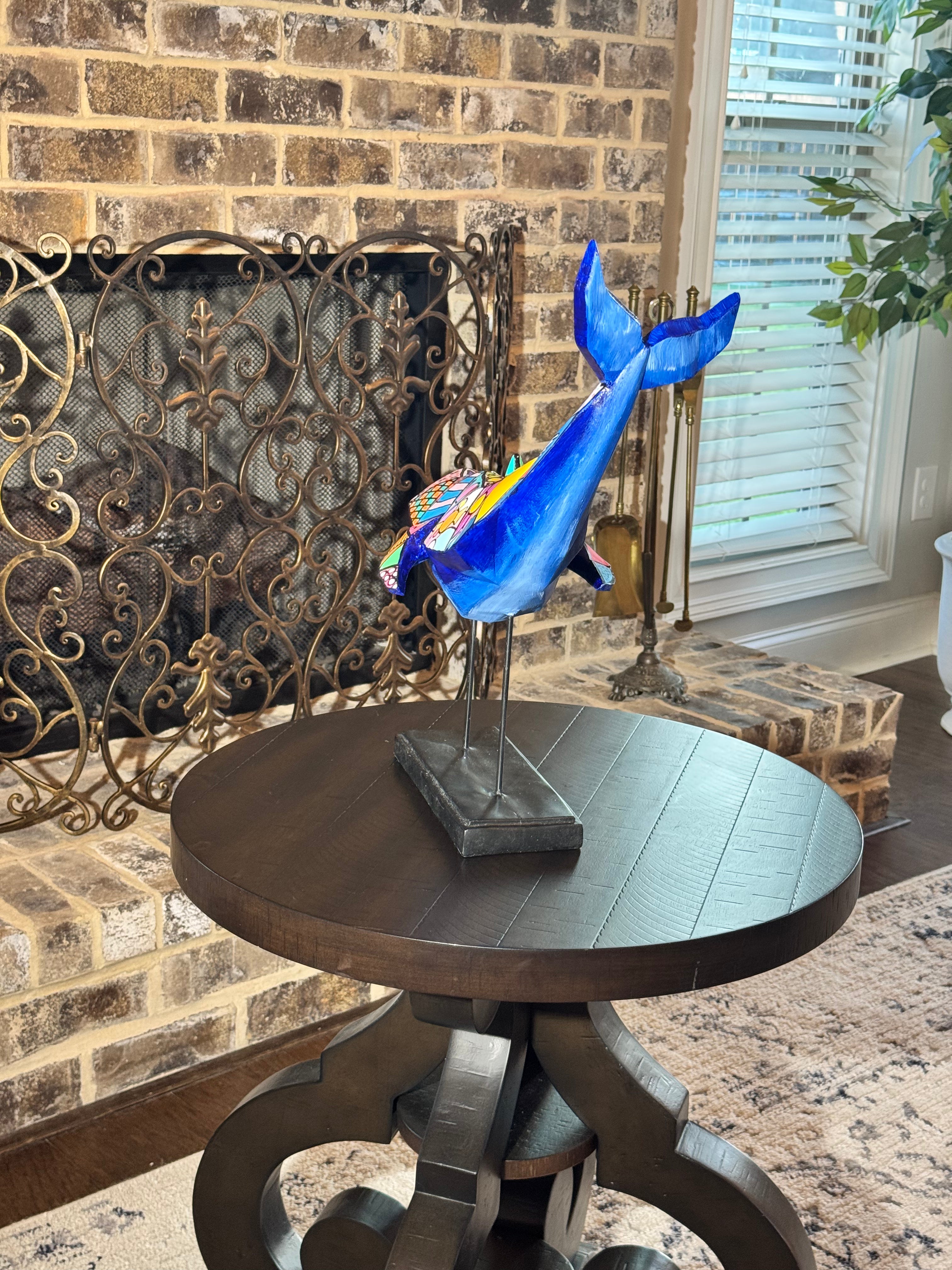 Good Vibes — Original One-of-One Whale Sculpture